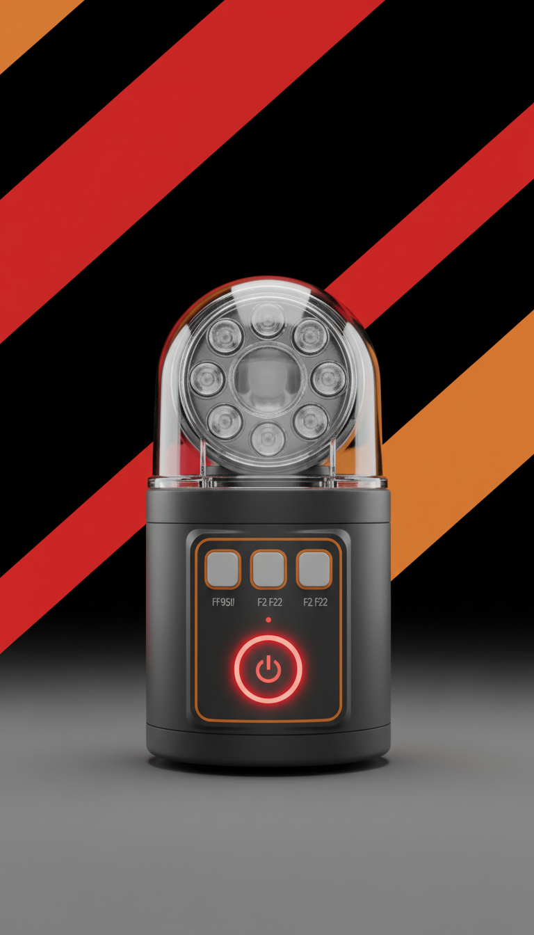 LED Emergency Beacon with Multiple Modes