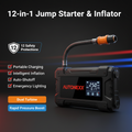 Portable vehicle compressor/jump-starter