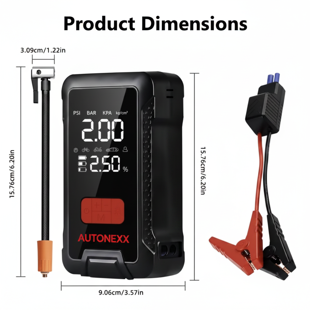 Autonexx Product Dimensions